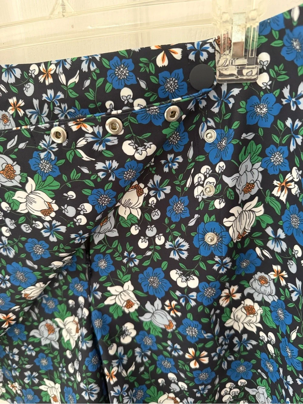 Tory Burch Tory Sport Floral Wrap Front Skort Size Medium